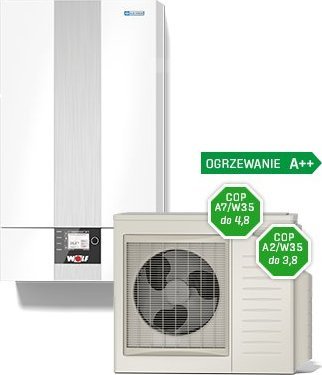 Saunier Duval Balíček systému obnovitelné energie č. 01 - tepelné čerpadlo GeniaAir Split OS HA 12-5 OS 400V + hydraulická věž HA 12-5 STB + SRC 720
