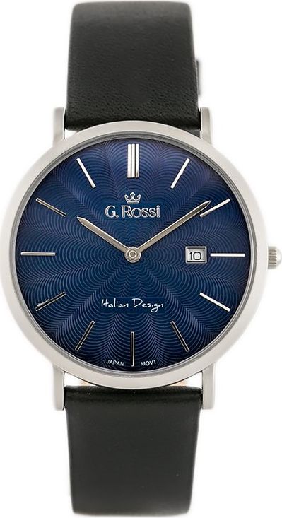 Gino Rossi Pánské hodinky - 10853A - SLIM (zg184b) + univerzální KRABIČKA