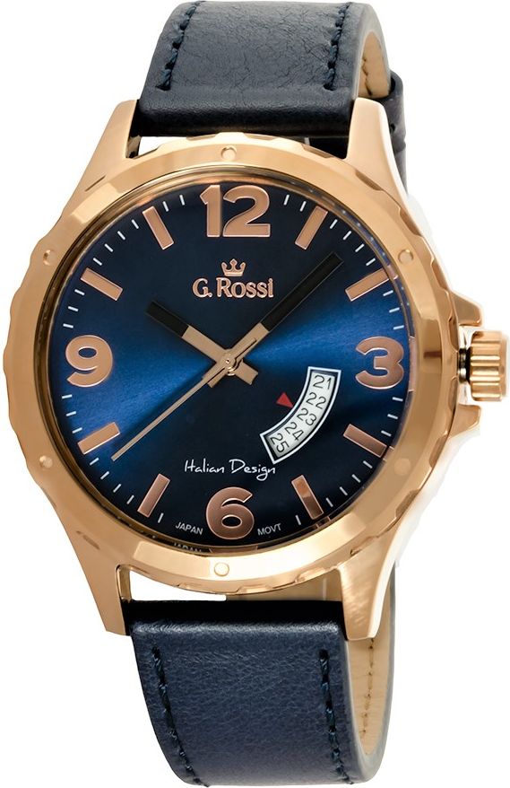 Gino Rossi Pánské hodinky Derter černé (10273A-6F3)
