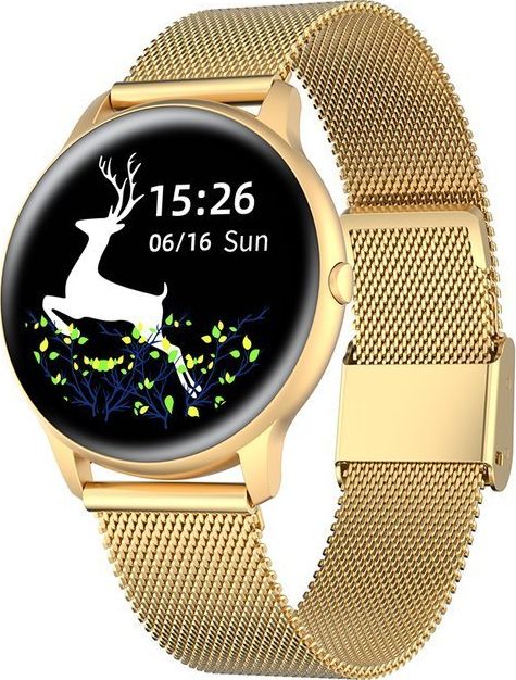 Chytré hodinky Gino Rossi SW015-5 Gold (15696-uniw)