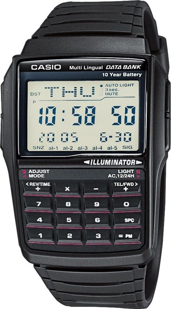 Pánské hodinky Casio Watch DATABANK CALCULATOR