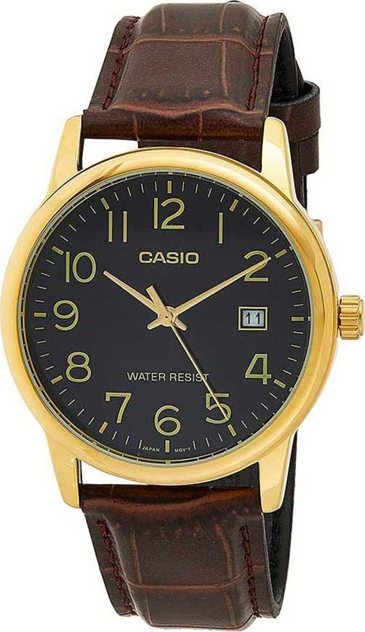 Hodinky Casio Hodinky Casio model MTP-V002G barva Hnědá. Pánské doplňky. Sezóna: Celoročně NoSize
