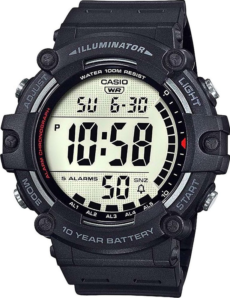 Hodinky Casio CASIO MULTIFUNKČNÍ HODINKY AE-1500WH-1AVDF
