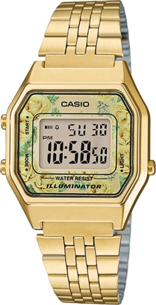 Dámské hodinky CASIO LA680WGA-9CDF + BOX
