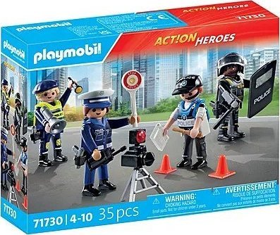 Playmobil Action Heroes 71730 Sada policejních figurek