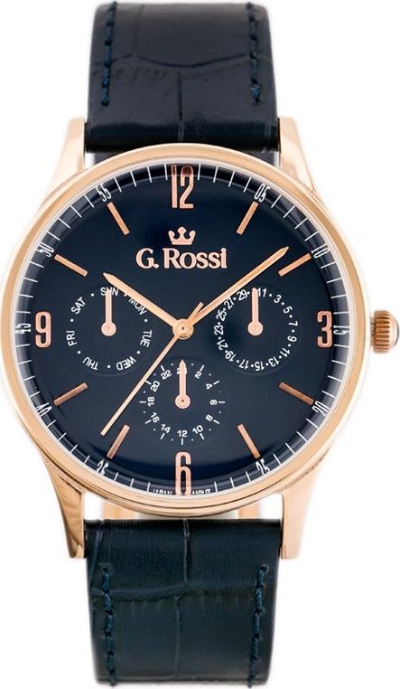 Gino Rossi Hodinky 10737A-6F3 (zg258f) modré/rg univerzální