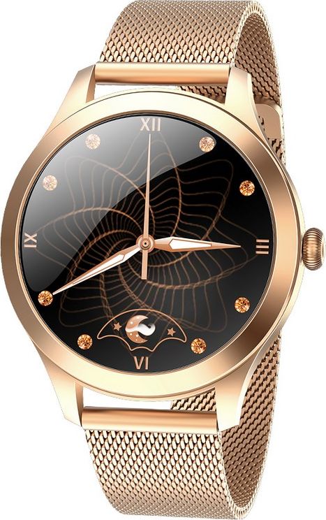 Chytré hodinky Gino Rossi SW014-2 Gold (15689)