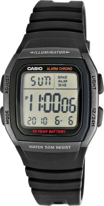 Pánské hodinky Casio Watch CASIO W-96H-1BVDF Unisex