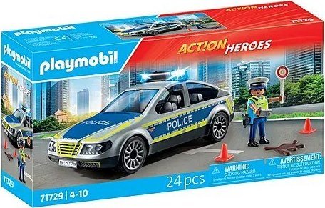 Akční hrdinové 71729 Policejní auto Playmobil