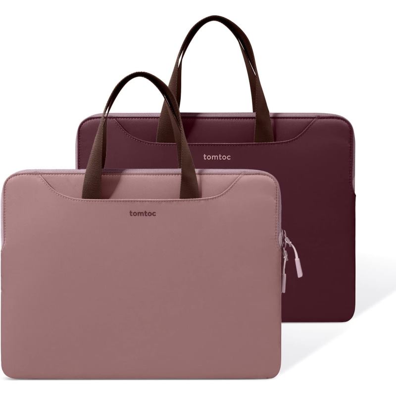 TOMTOC DUAL Sleeve for MacBook 13,5 , rasp/pink