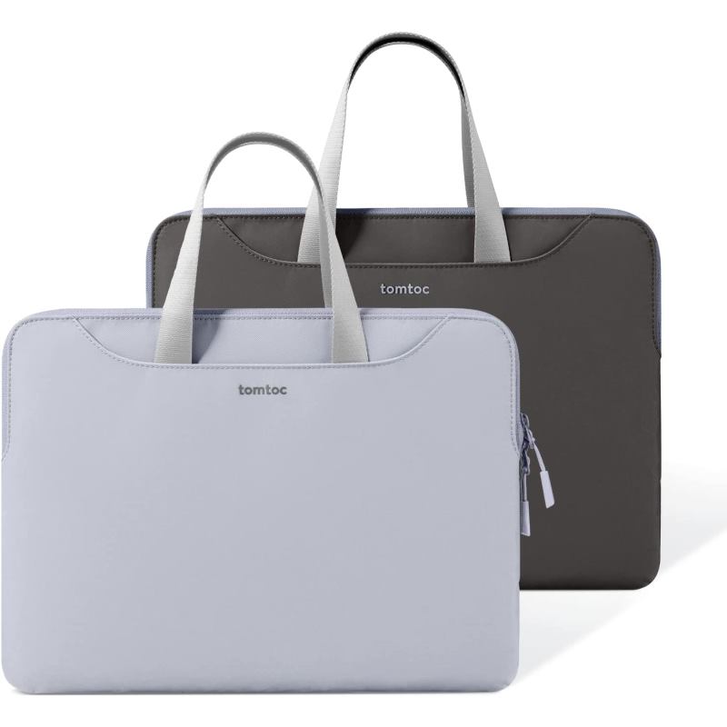 TOMTOC DUAL Sleeve for MacBook 13,5 , black/blue