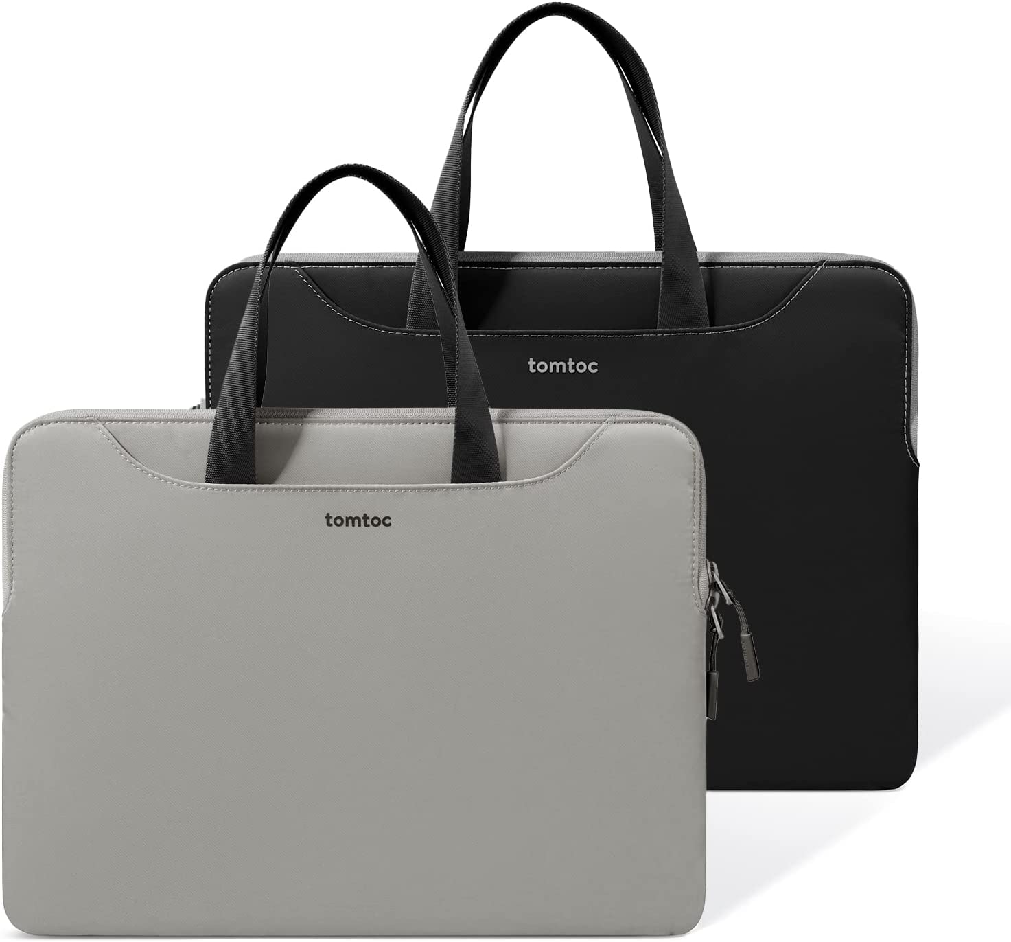 TOMTOC DUAL Sleeve for MacBook 13,5 , black/gray