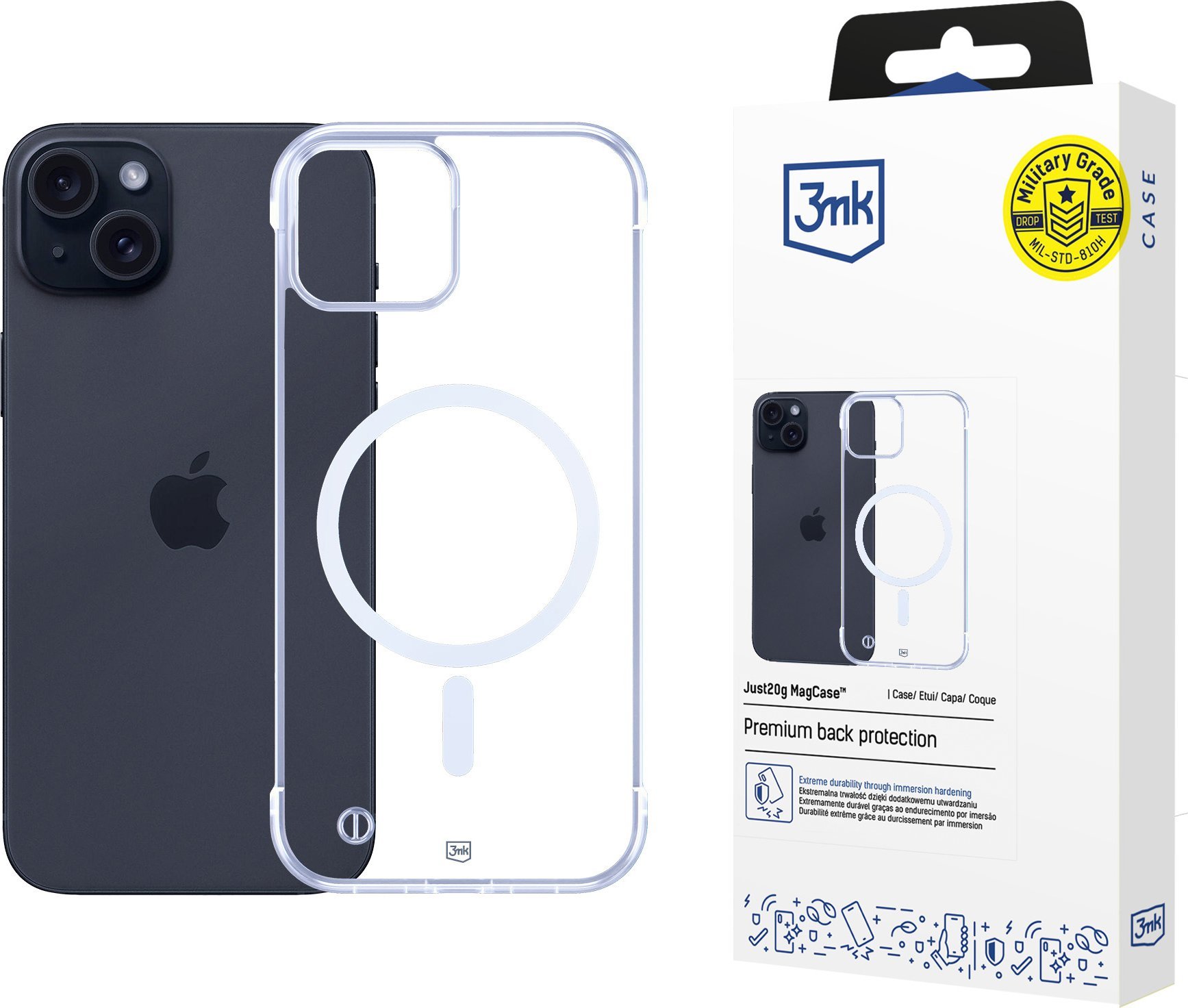 3mk Just20g MagCase pro Apple iPhone 15