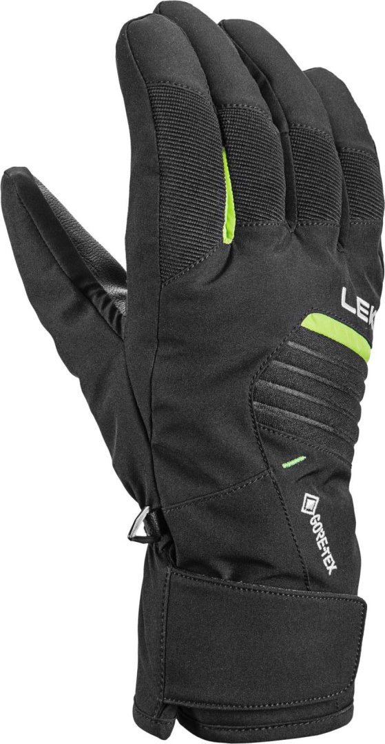 Leki LEKI GLOVES Vision GTX black/lime 10.5