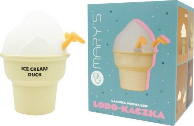 Plexido LED noční světlo s motivem ledové kachny