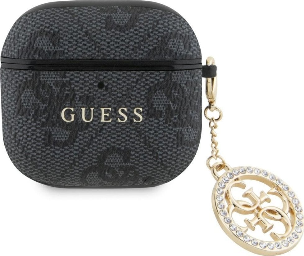 Guess 4G Script PC/PU Charm AirPods 4, B
