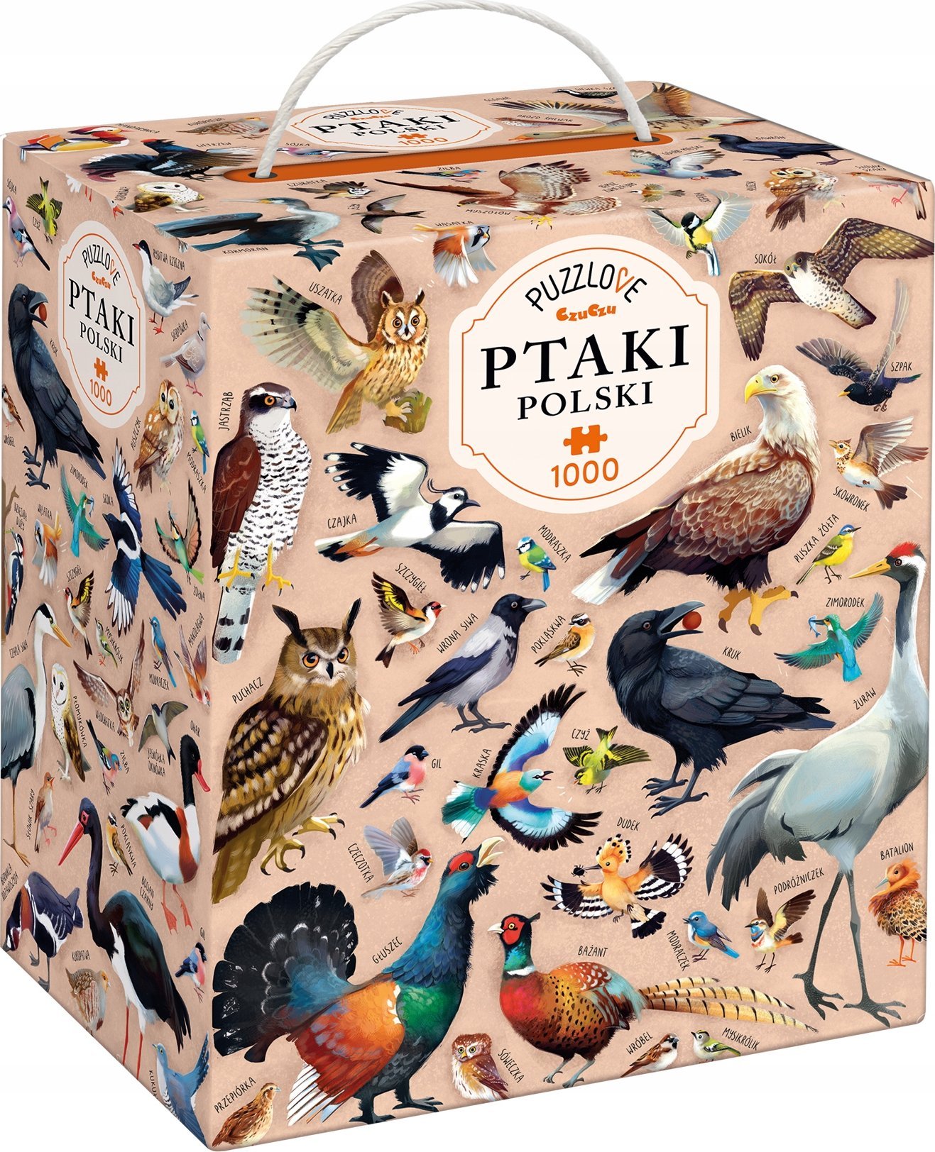 CzuCzu Puzzlove Ptáci Puzzle 1000 dílků