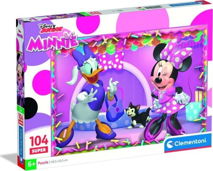 Clementoni - Puzzle 104 Super Minnie