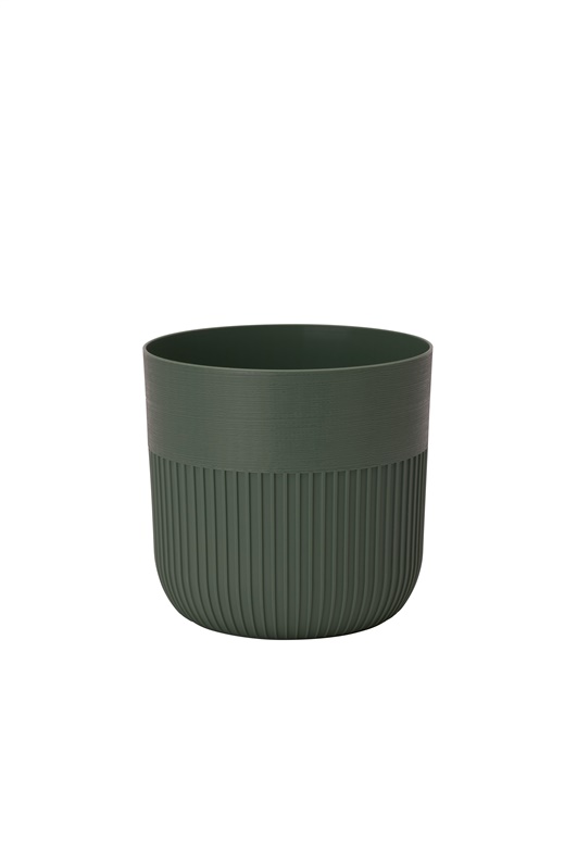 Květináč Form Plast LUCA PETIT 5430-085, O 18,8 cm, zelený