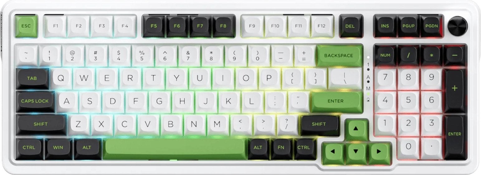 Klávesnice Redragon Eisa Max Mint Mambo (Eisa Max K686WBG-RGB-MAX)