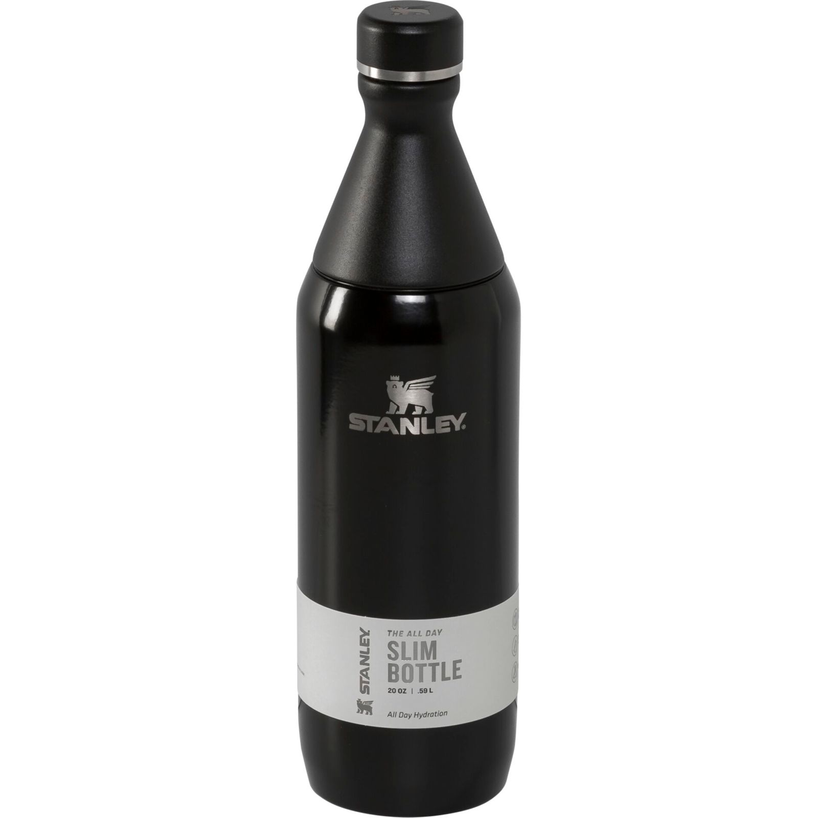 Stanley All Day Slim Bottle 0,60 L Black Gloss