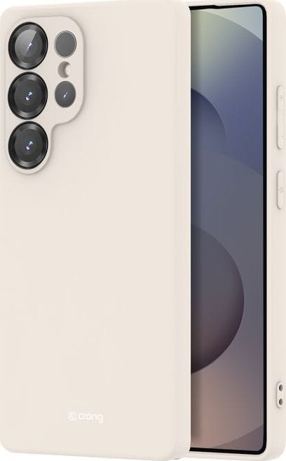 CRONG Barevný kryt Samsung Galaxy S25 Ultra béžový