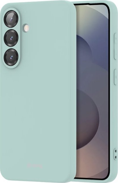 CRONG Barevný kryt Samsung Galaxy S25 zelený