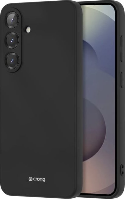 CRONG Barevný kryt Samsung Galaxy S25+ černý