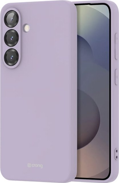 CRONG Barevný kryt pro Samsung Galaxy S25 fialový