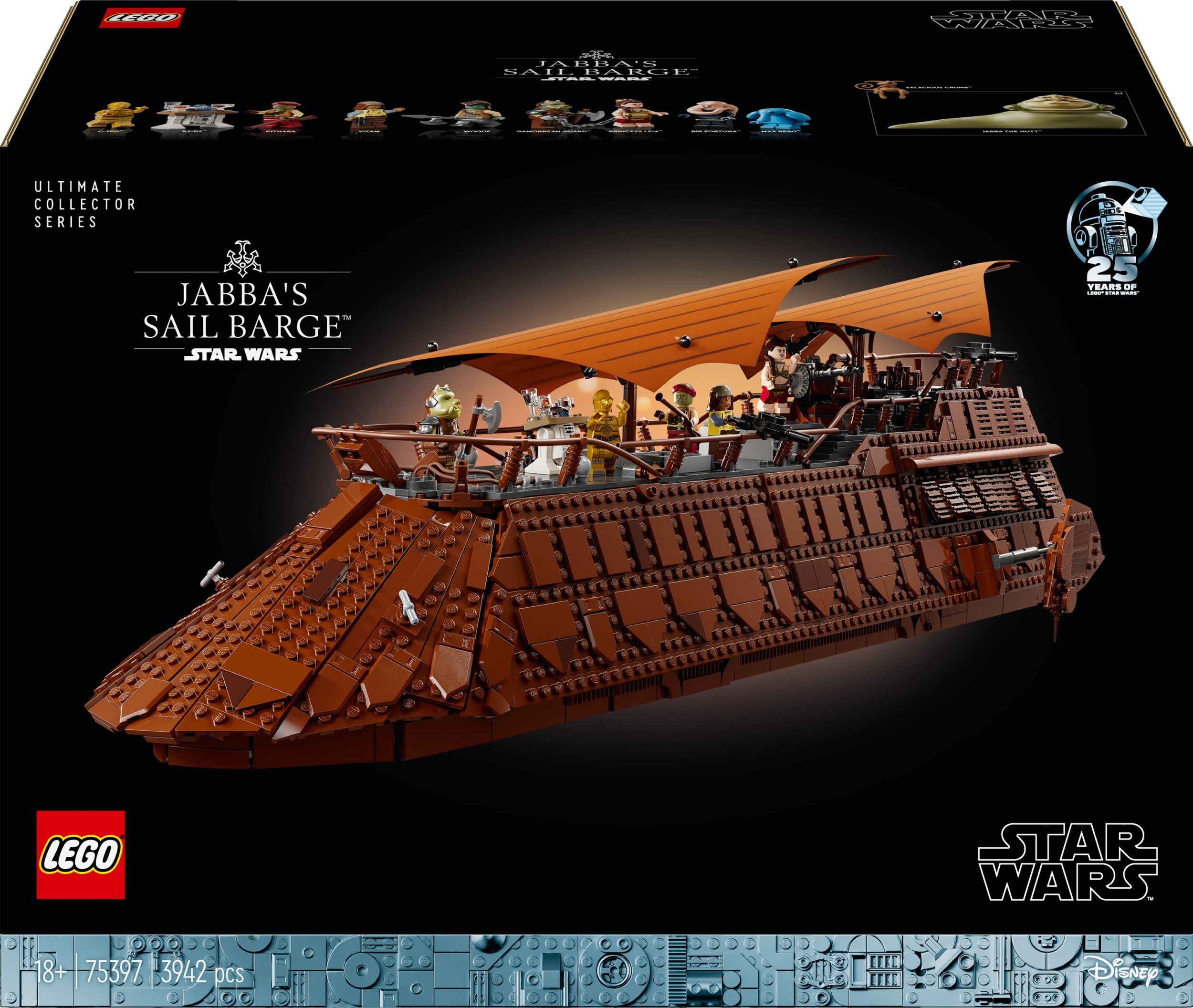 Lego STAR WARS 75397 Jabbova plachetnice
