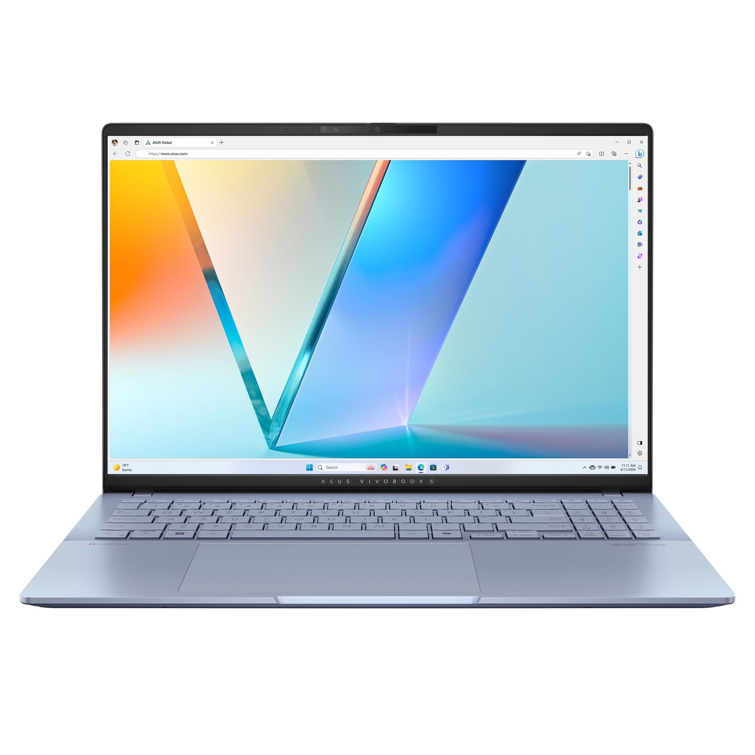 ASUS Vivobook S 16 OLED S5606CA-OLED060X Mist Blue celokovový
