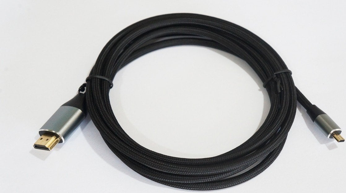 TB Micro HDMI - HDMI kabel, v 2,1 M/M