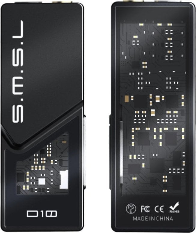 SMSL Sluchátkový zesilovač D10, černý