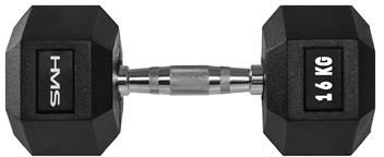 Dumbbell 16 kg HMS HEX-PRO 16