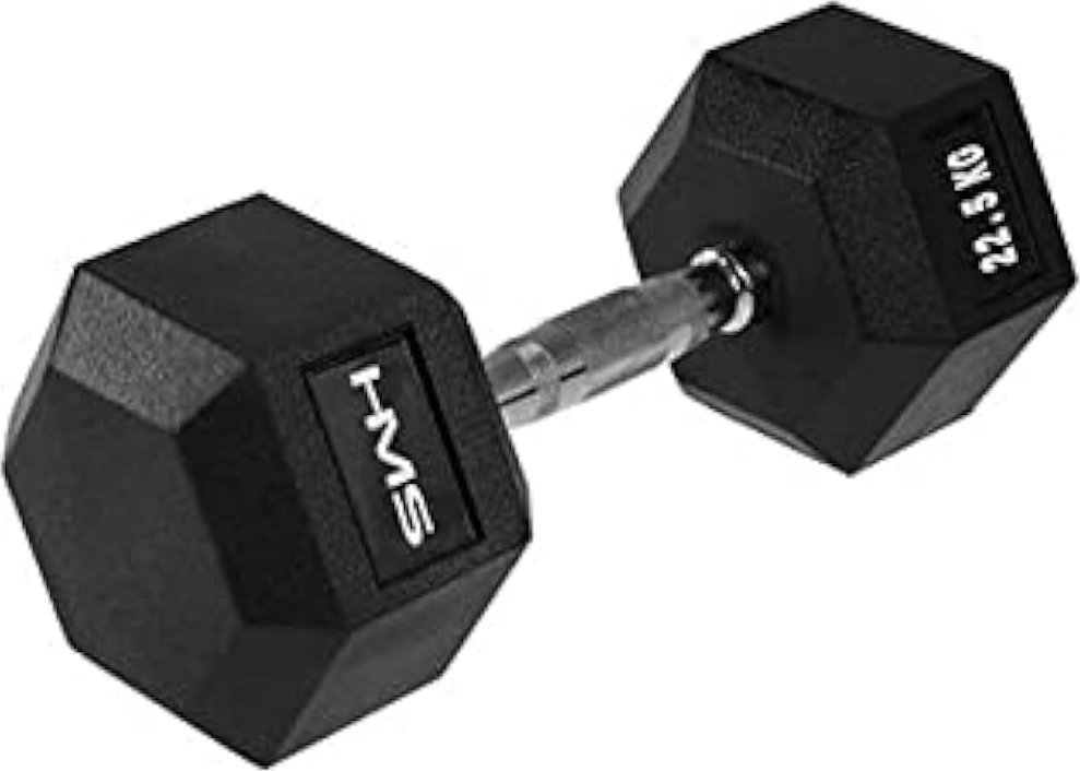 Dumbbell 22.5 kg HMS HEX-PRO 22.5