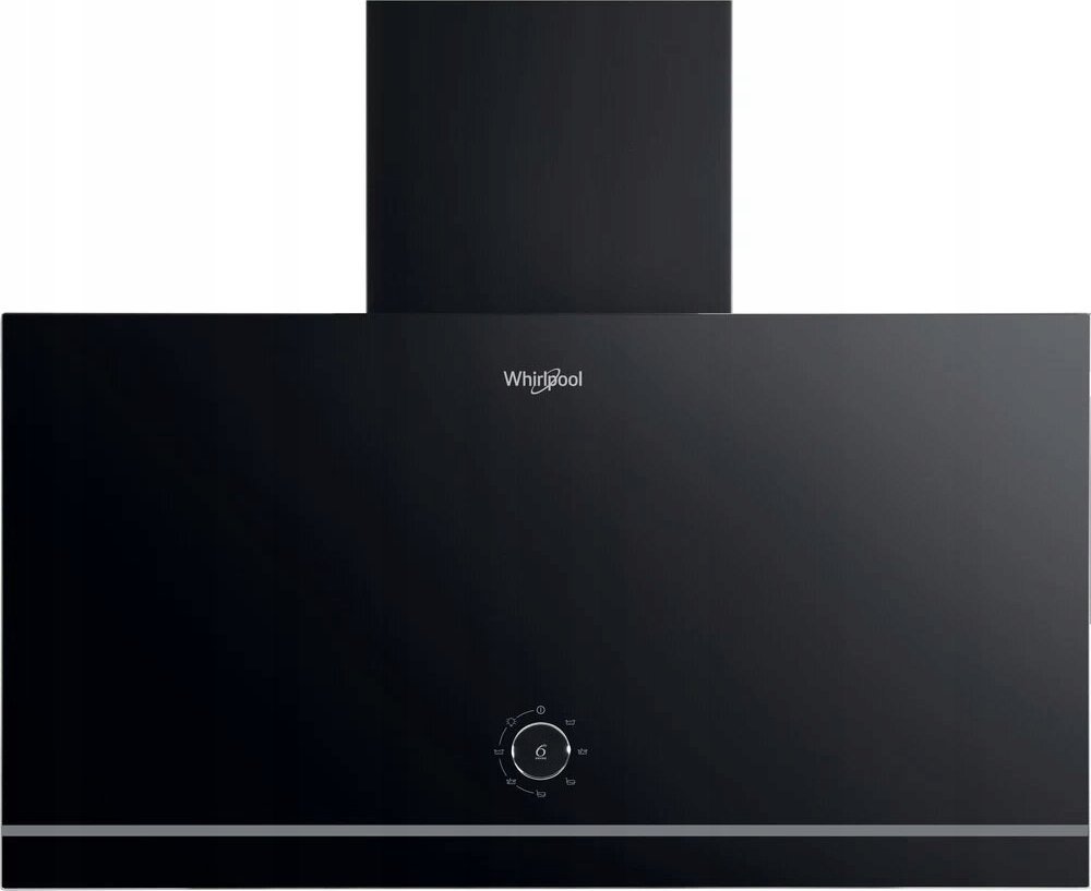 Whirlpool Vířivá digestoř | WHVA 62F LM K | Vestavěné | Energetická třída A | Šířka 59,8 cm | 485 m3/h | mechanický LED | Černý