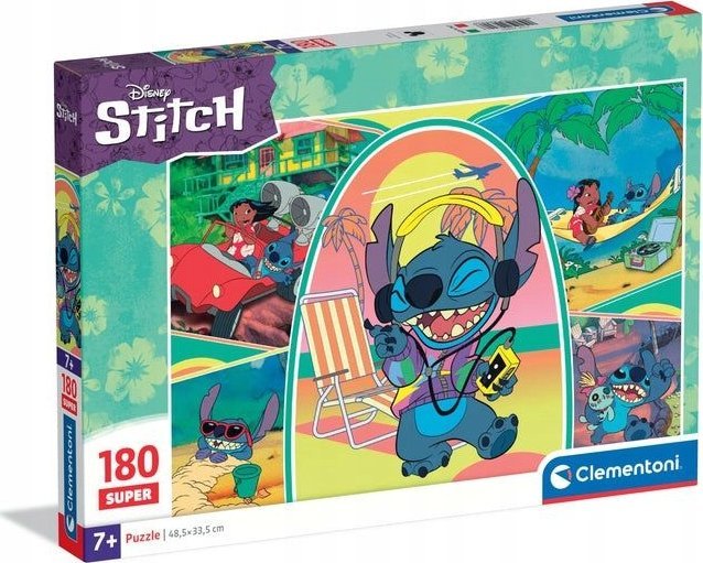Clementoni - Puzzle 180 Super Stitch