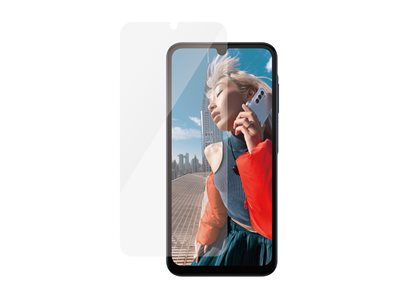 PanzerGlass - Ochrana obrazovky pro mobilní telefon - ultraširoký střih s EasyAligner - sklo - pro Samsung Galaxy A25