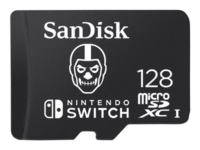 SanDisk Nintendo Switch - Fortnite Edition paměťová karta flash - 128 GB - UHS-I U3 - microSDXC UHS-I