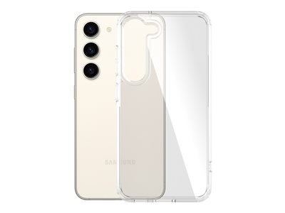 PanzerGlass HardCase - Clear Edition - zadní kryt pro mobilní telefon - termoplastický polyuretan (TPU) - průhledná - pro Samsung Galaxy S23