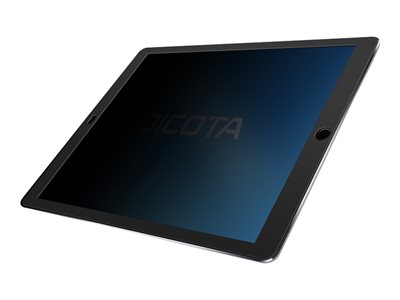 DICOTA Secret - Ochrana obrazovky pro tablet - s bezpečnostním filtrem - dvoucestné - černá - pro Apple 9.7-inch iPad (5. generace, 6th generation); iPad Air; iPad Air 2