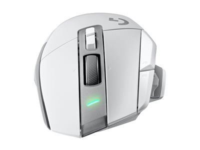 Logitech G G502 X LIGHTSPEED - Myš - optický - 8 tlačítka - bezdrátový - 2.4 GHz - přijímač USB Logitech LIGHTSPEED - bílá
