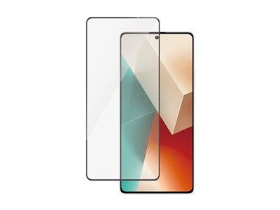 PanzerGlass - Ochrana obrazovky pro mobilní telefon - ultra široký tvar - sklo - barva rámu černá - pro Xiaomi Redmi Note 13 5G, Note 13 Pro