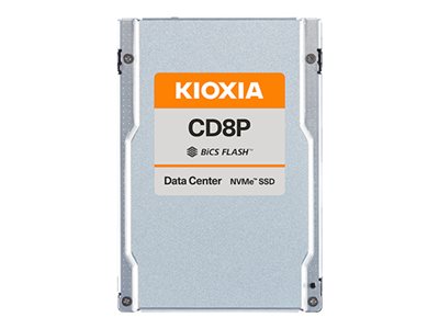 KIOXIA CD8P-R Series KCD8XPUG7T68 - SSD - technologie Data Center, Read Intensive - 7680 GB - interní - 2.5  - PCI Express 5.0 x4 (NVMe)