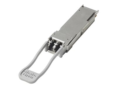 Cisco - Modul QSFP+vysílač - 40GbE - 40GBASE-BiDi - multirežim LC - až 150 m - 832-918 nm - pro P/N: N6K-C6004-M12Q=, N7K-F312FQ-25=, N9K-C9396PX, N9K-X9636PQ, N9K-X9636PQ-RF