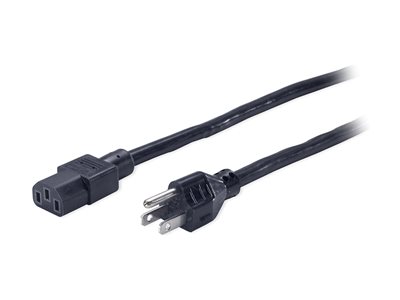 APC - Elektrický kabel - NEMA 5-15 (M) do power IEC 60320 C13 - AC 120 V - 2.44 m - černá - pro P/N: SCL400RMJ1U, SMX1000C, SMX1500RM2UC, SMX1500RM2UCNC, SMX750C, SMX750CNC