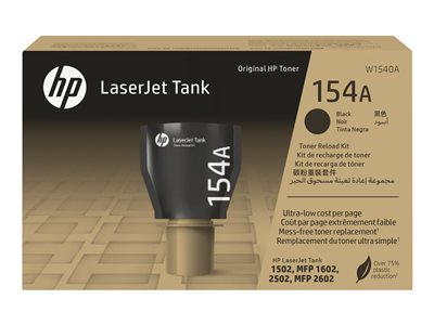 HP 154A - Average Yield - černá - originální - náplň toneru - pro LaserJet Tank MFP 1602w, MFP 1604w, MFP 2602dn, MFP 2604sdw, MFP 2606dn, MFP 2606sdw