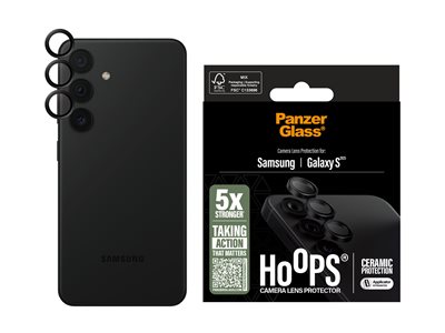 PanzerGlass Hoops - Chránič na objektiv pro mobilní telefon - keramika - pro Samsung Galaxy S25