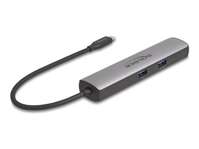 Delock - Dokovací stanice - USB-C 3.2 Gen 2 / Thunderbolt 3 / Thunderbolt 4 - HDMI - 2.5GbE