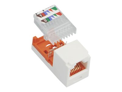 Panduit MINI-COM Mini-Jack TX5e - Modul - CAT 5e - UTP - RJ-45 - arktická bílá